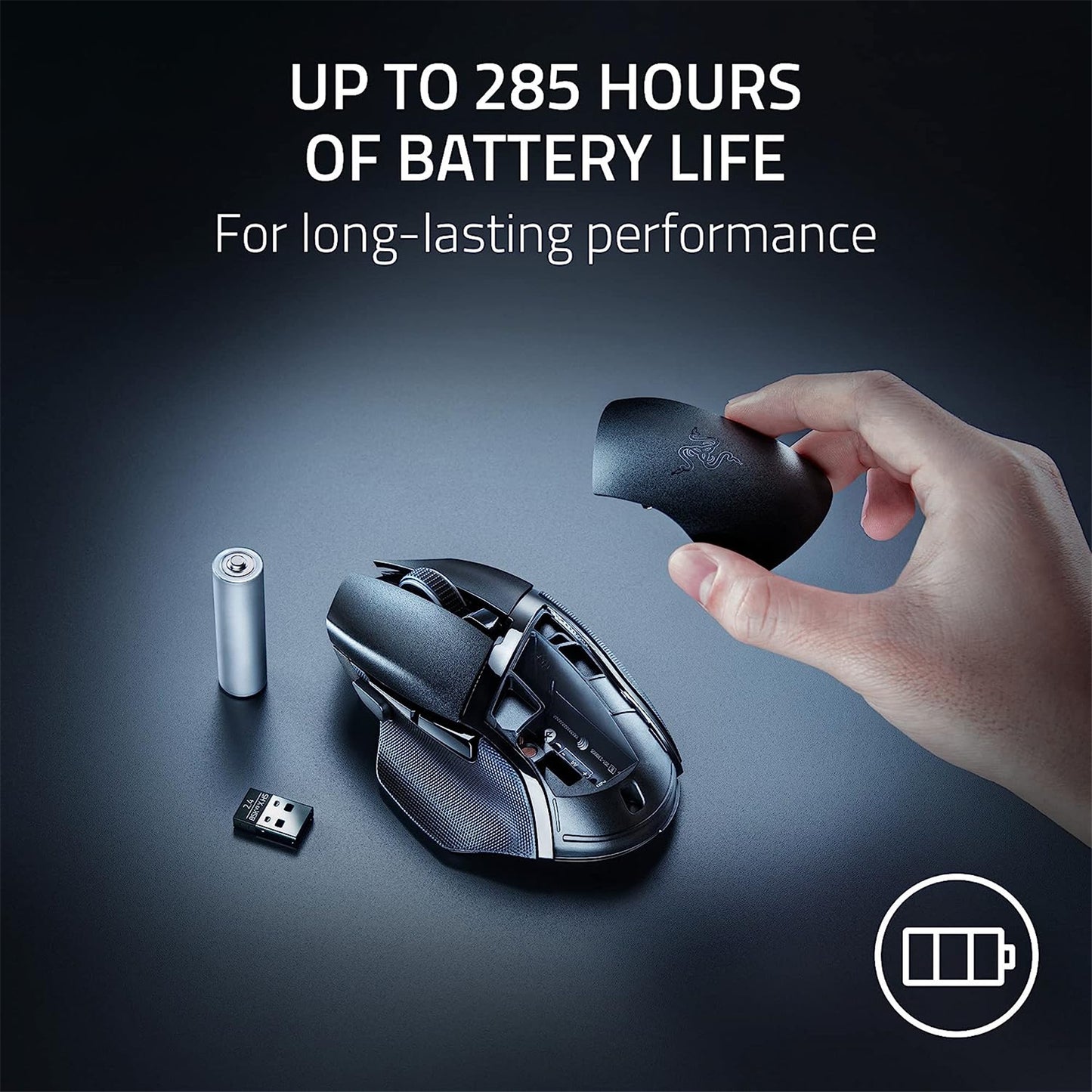Razer Basilisk V3 X Hyperspeed - Wireless Ergonomic Gaming Mouse