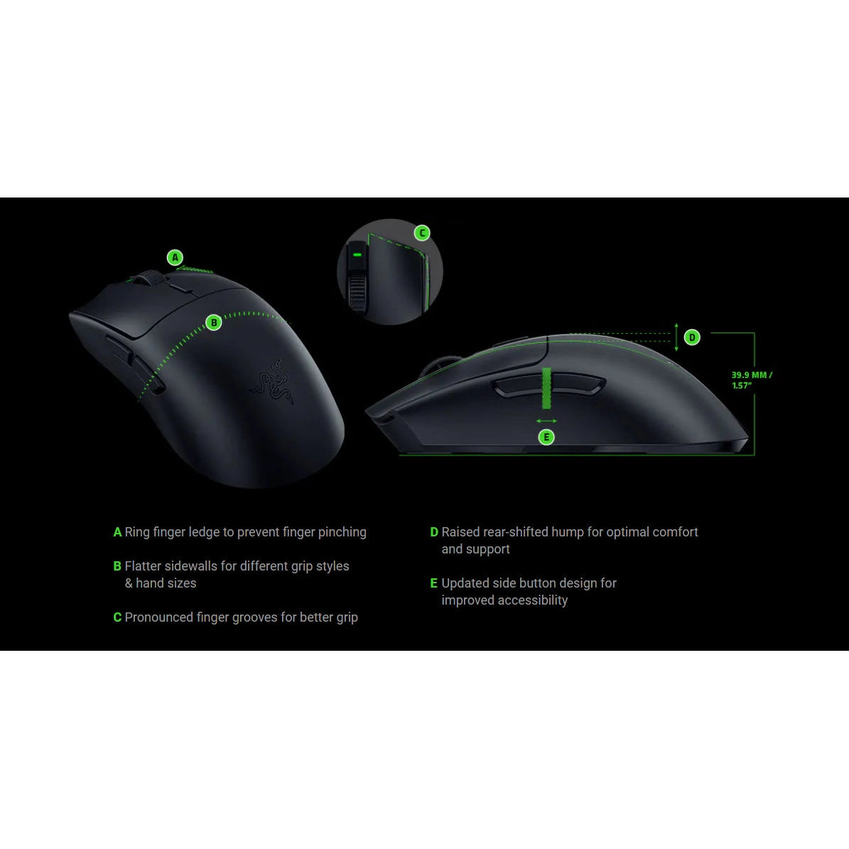 Razer Viper V3 Hyperspeed - Wireless Esports Optical Gaming Mouse