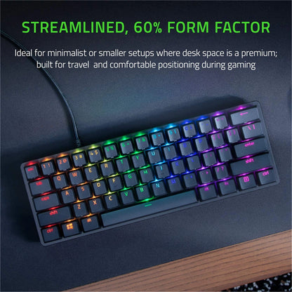 Razer Huntsman Mini - 60% Optical Gaming Keyboard (Clicky Purple Switch)