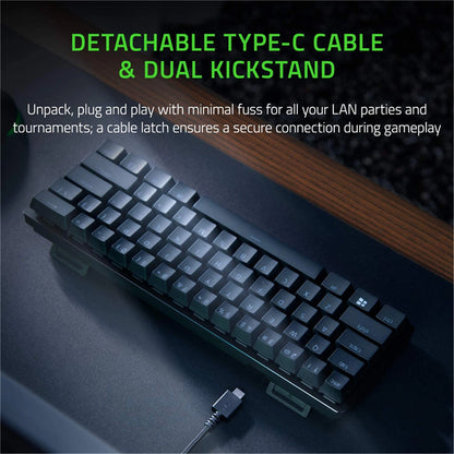 Razer Huntsman Mini - 60% Optical Gaming Keyboard (Clicky Purple Switch)