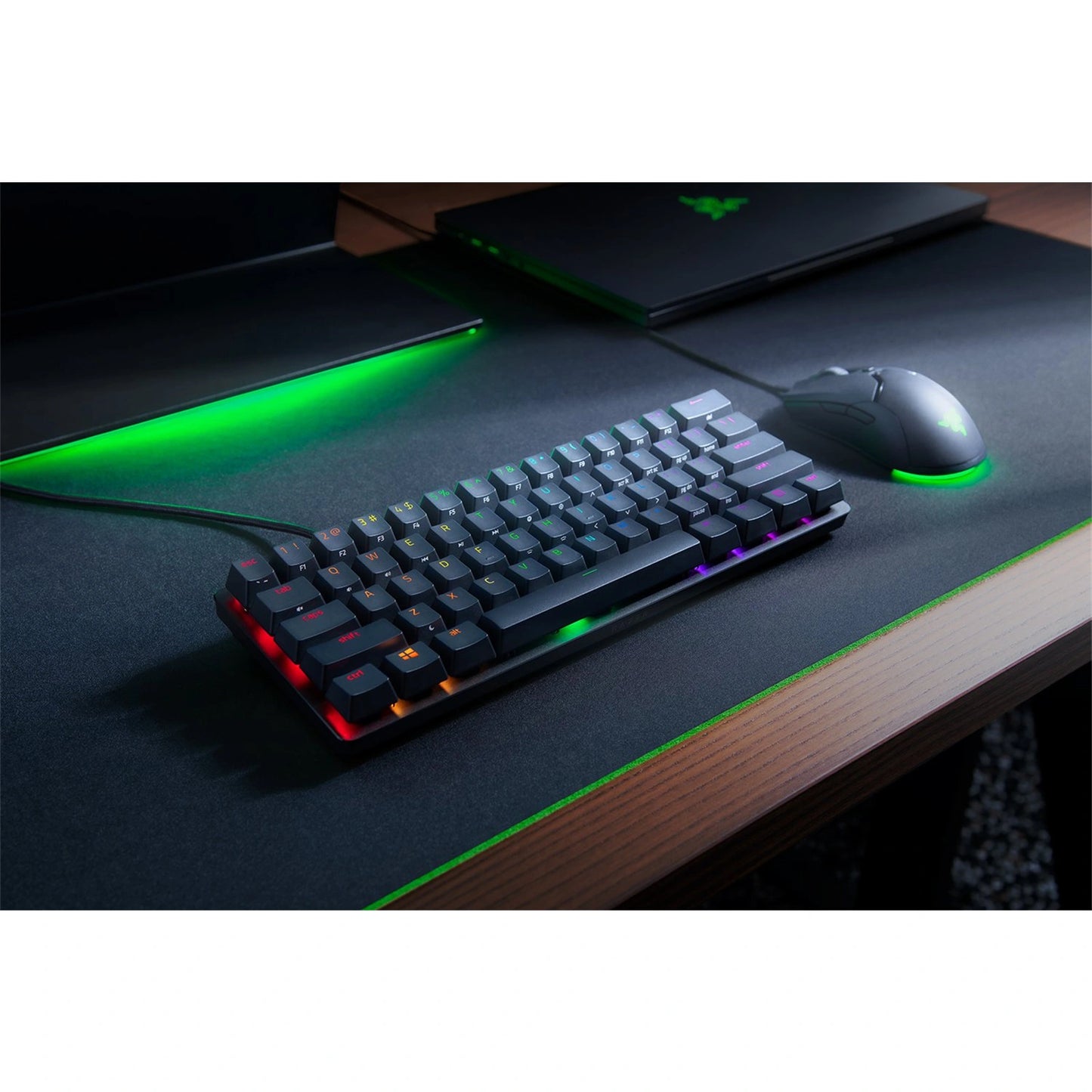 Razer Huntsman Mini - 60% Optical Gaming Keyboard (Clicky Purple Switch)