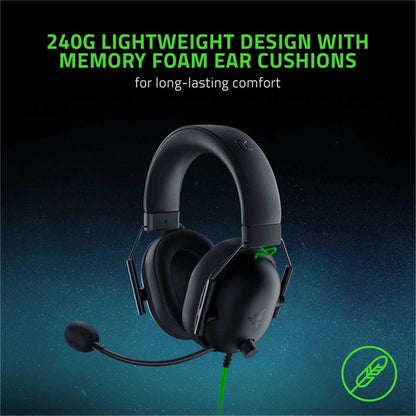 Razer Blackshark V2 X - Multi-Platform Wired Esports Gaming Headset