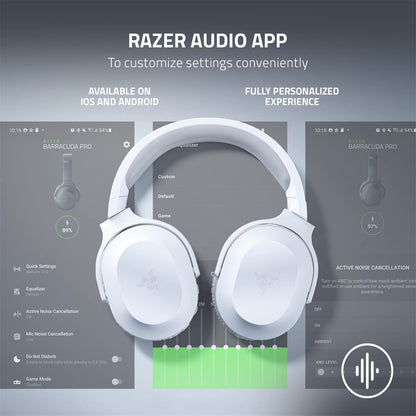 Razer Barracuda X - Wireless Multi-Platform Gaming & Mobile Headset (Mercury White)
