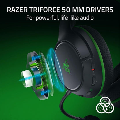 Razer Kaira Hyperspeed Xbox Licensed - Wireless Multi-Platform Gaming Headset Black