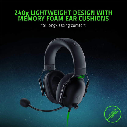 Razer Blackshark V2 X USB - Wired Gaming Headset