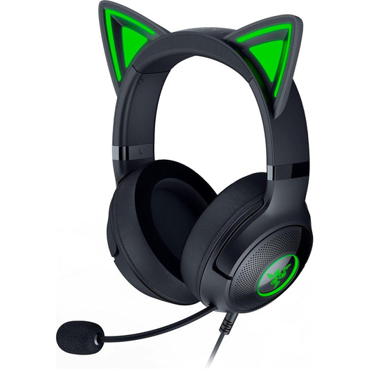 Razer Kraken Kitty V2 - USB Headset With RGB Kitty Ears (Black)