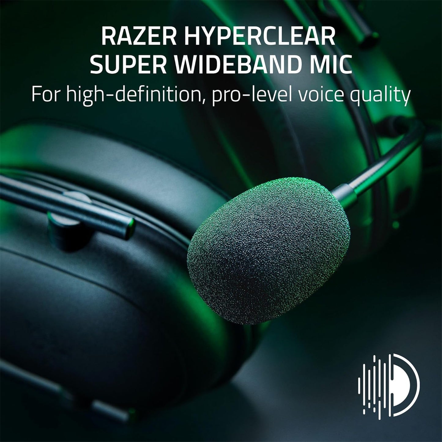 Razer Blackshark V2 Hyperspeed - Wireless Ultra-Lightweight Esports Headset (Black)