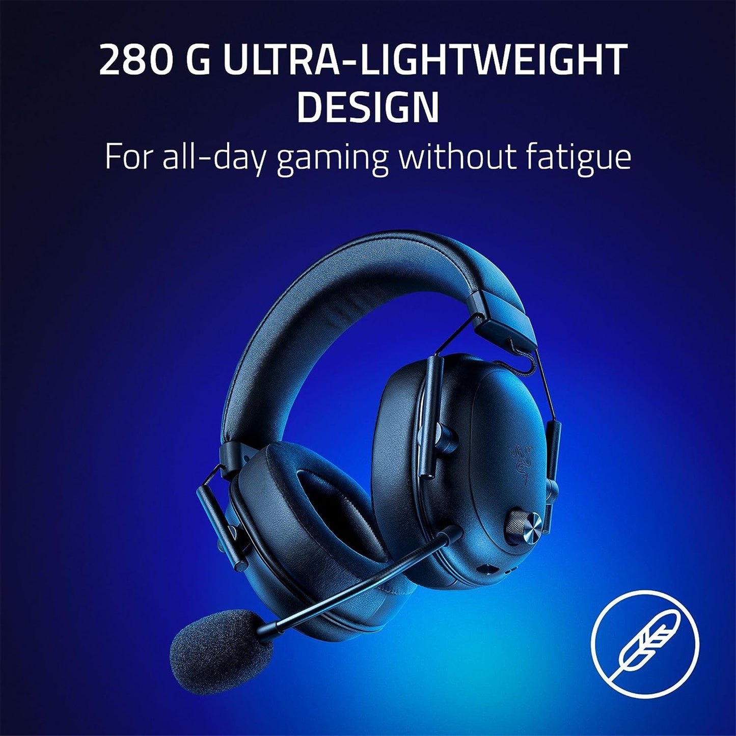 Razer Blackshark V2 Hyperspeed - Wireless Ultra-Lightweight Esports Headset (Black)