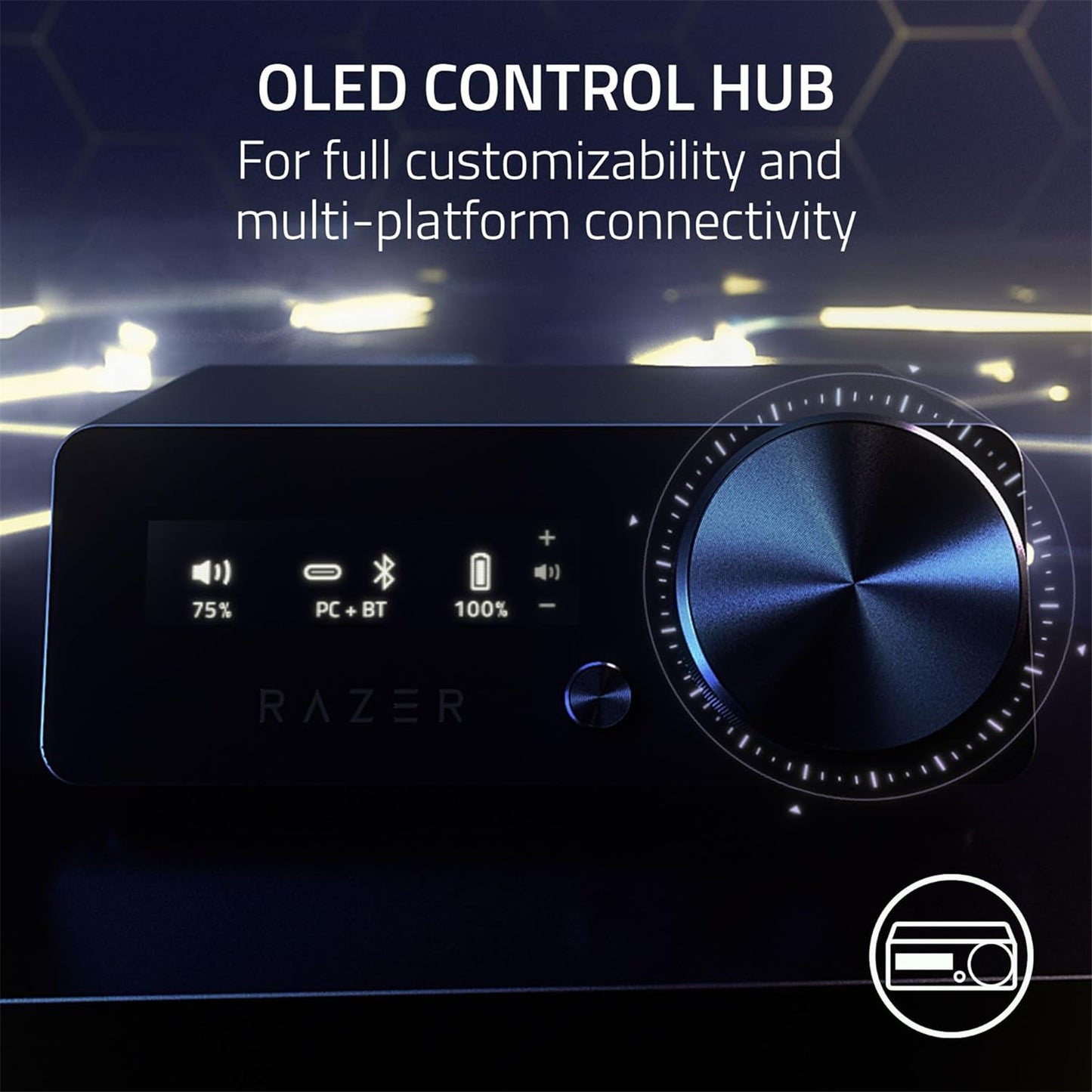 Razer Kraken V4 Pro - Wireless Gaming Headset With Control Hub
