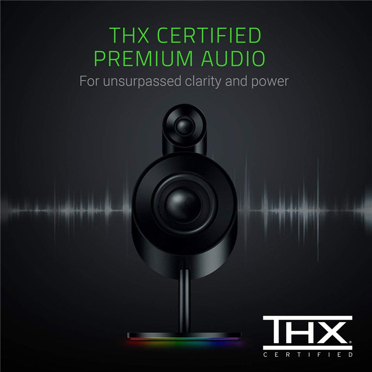 Razer Nommo Pro 2.1 Full Range RGB Gaming Speakers (Dolby THX Certified)