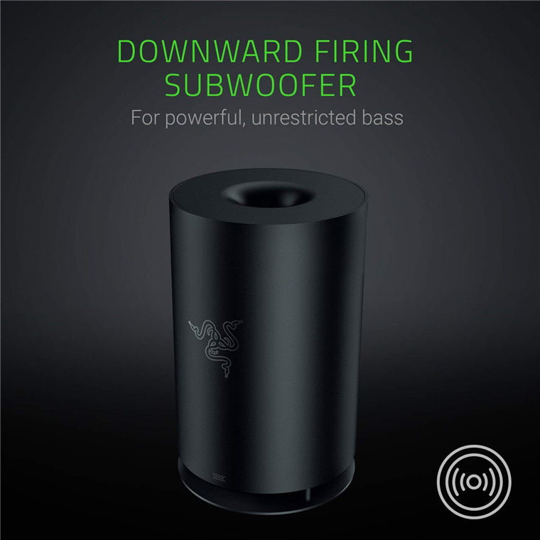 Razer Nommo Pro 2.1 Full Range RGB Gaming Speakers (Dolby THX Certified)