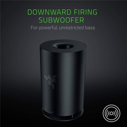 Razer Nommo Pro 2.1 Full Range RGB Gaming Speakers (Dolby THX Certified)