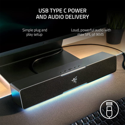 Razer Leviathan V2 X Multi-Driver PC Gaming Sound Bar