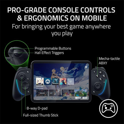 Razer Kishi Ultra USB-C Mobile Gaming Controller for Android iPhone & iPad Mini