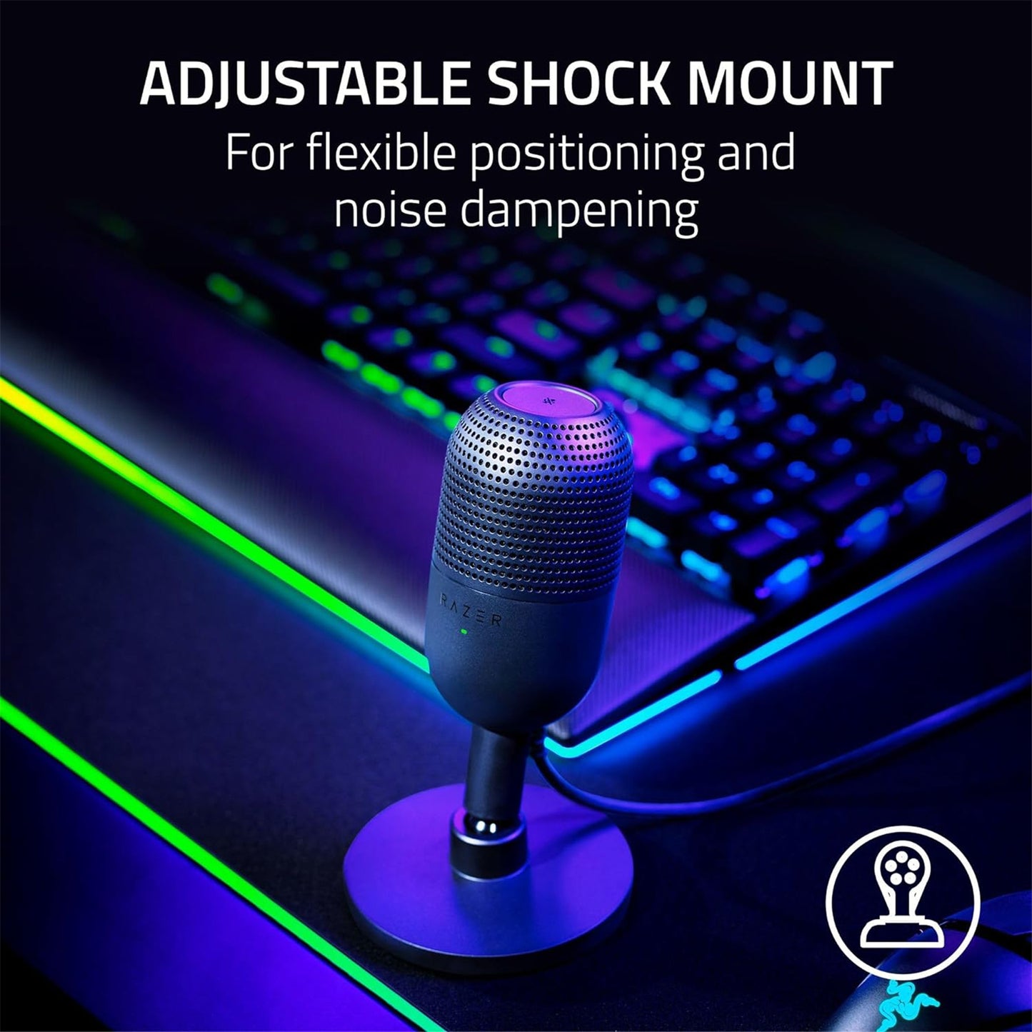 Razer Seiren V3 Mini - Ultra-Compact USB Microphone