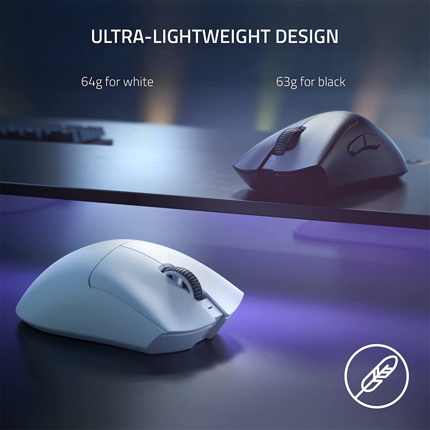 Razer DeathAdder V3 Pro - Ergonomic Wireless Gaming Mouse