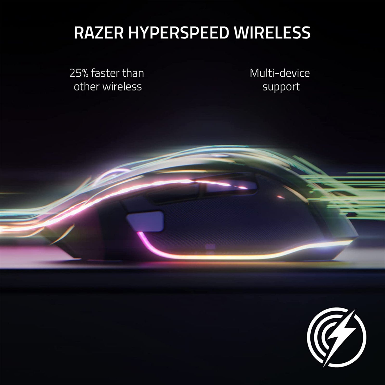 Razer Basilisk V3 Pro - Ergonomic Wireless RGB Gaming Mouse Black