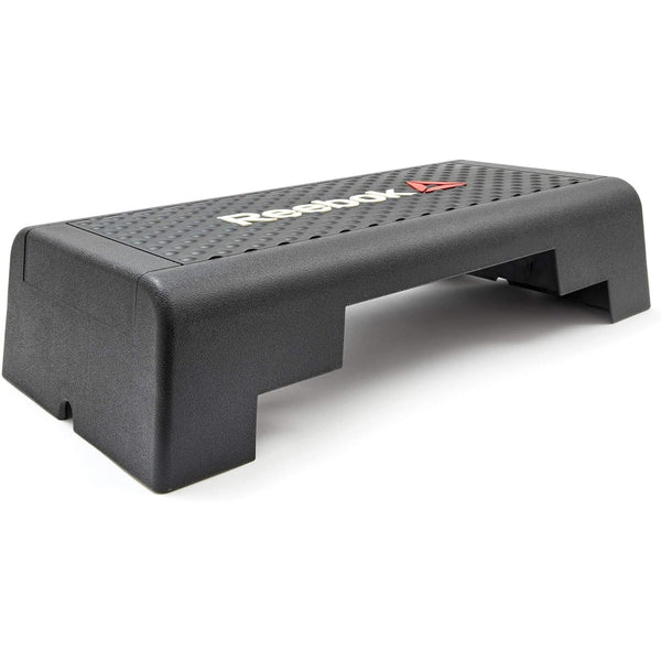 Reebok Mini Step - Aerobic Fitness HIIT Stepper Exercise Platform Gym Workout Deck Black