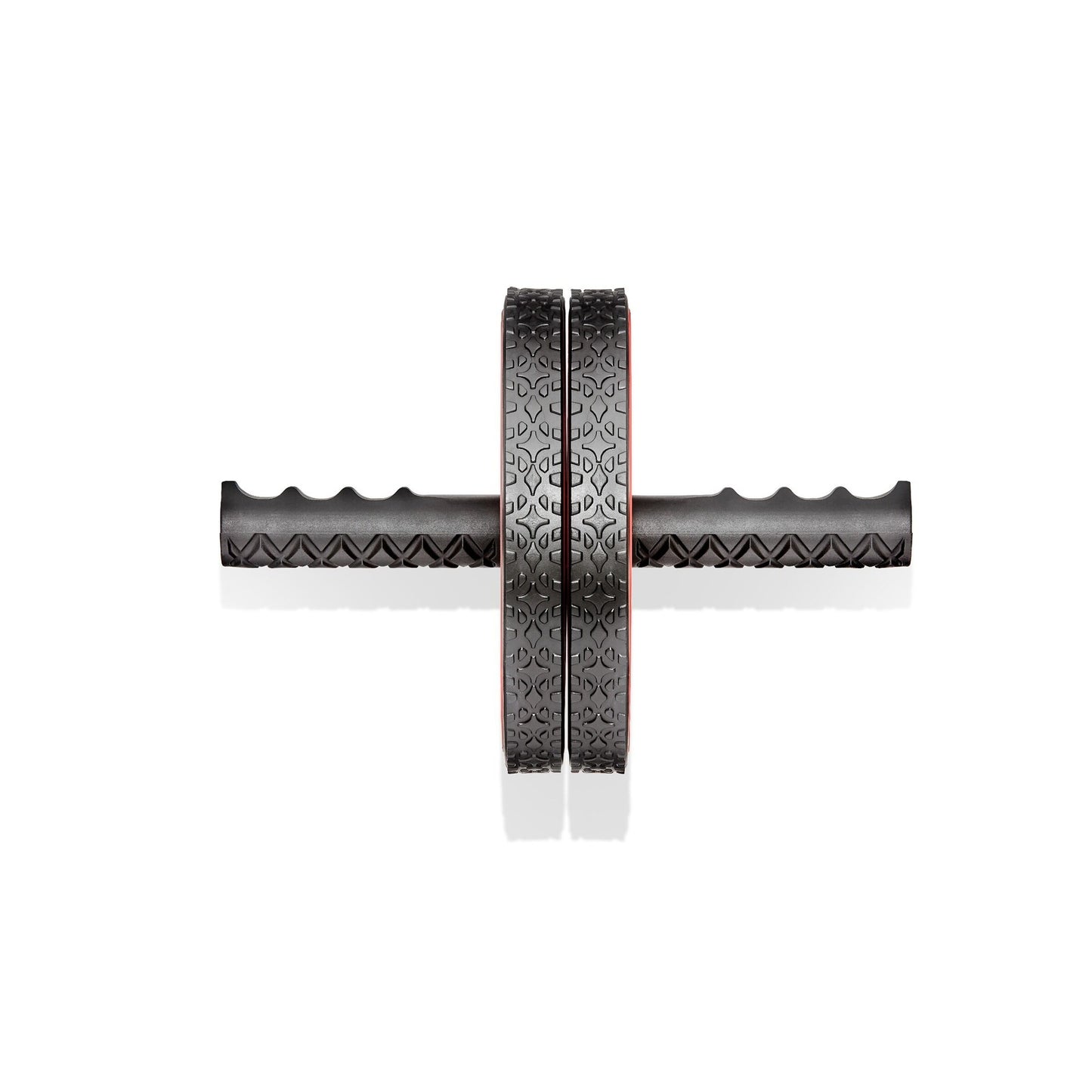 Reebok Abdominal AB Wheel Fitness Training Roller (Black/Red)