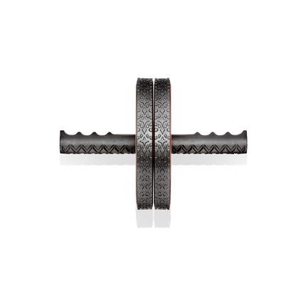 Reebok Abdominal AB Wheel Fitness Training Roller (Black/Red)