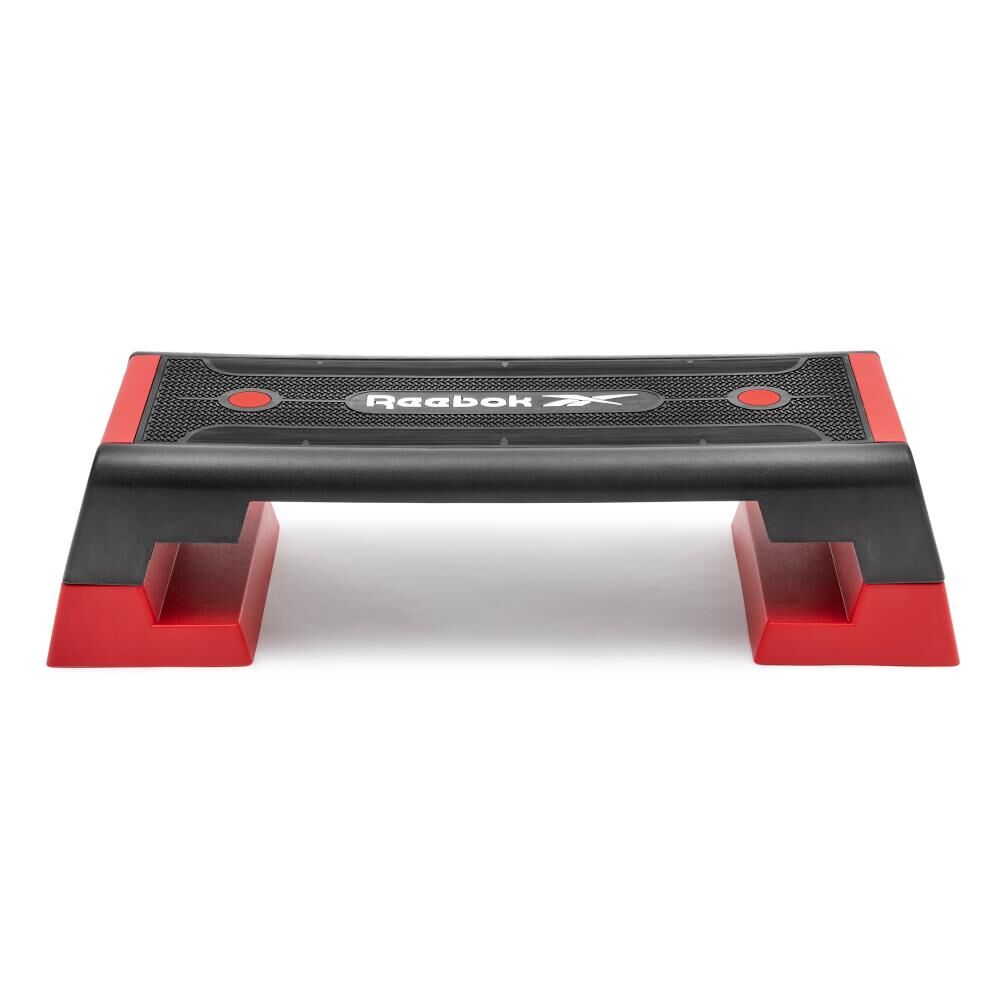 Reebok The Original Step - Aerobic Fitness HIIT Step Platform Workout Deck Black/Red