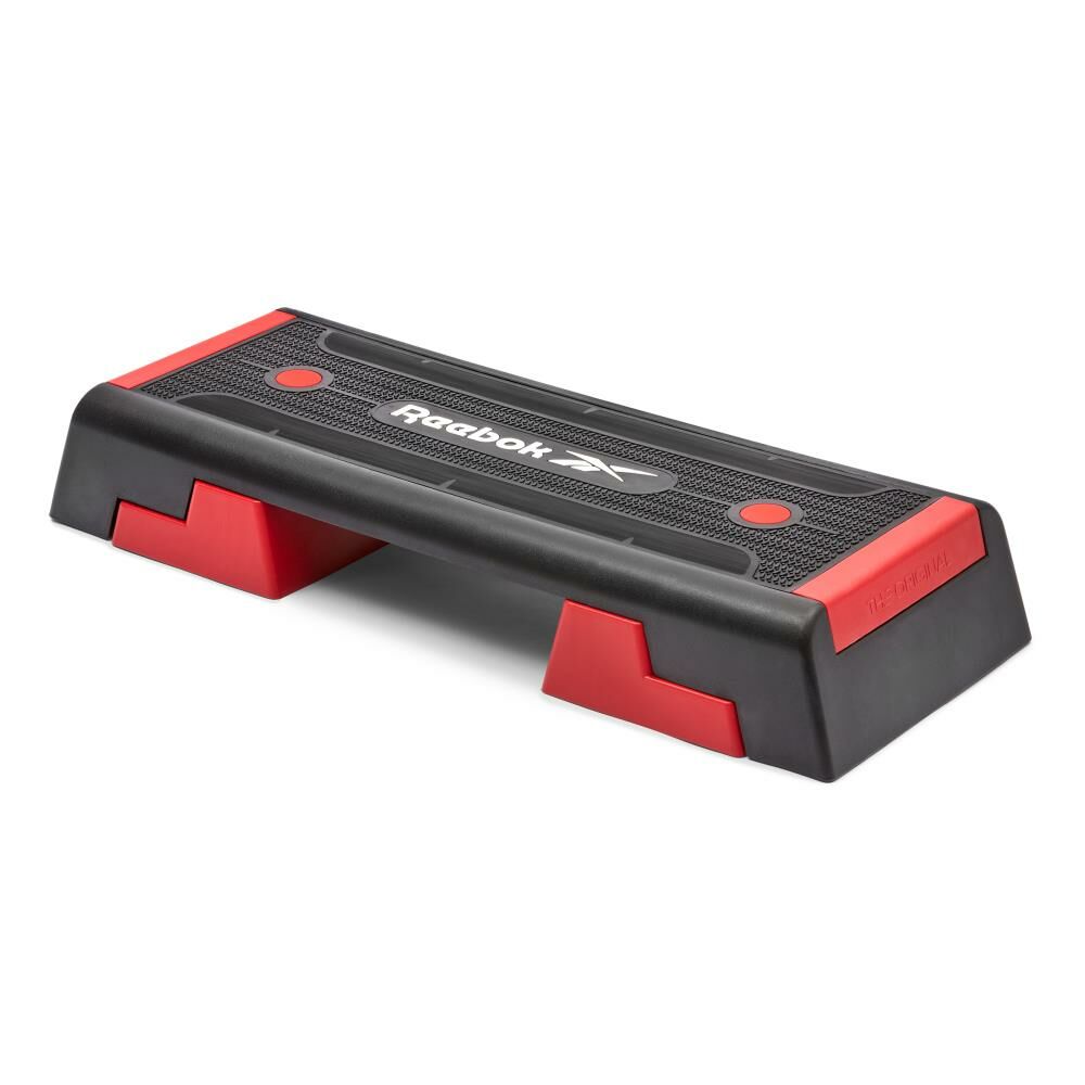 Reebok The Original Step - Aerobic Fitness HIIT Step Platform Workout Deck Black/Red