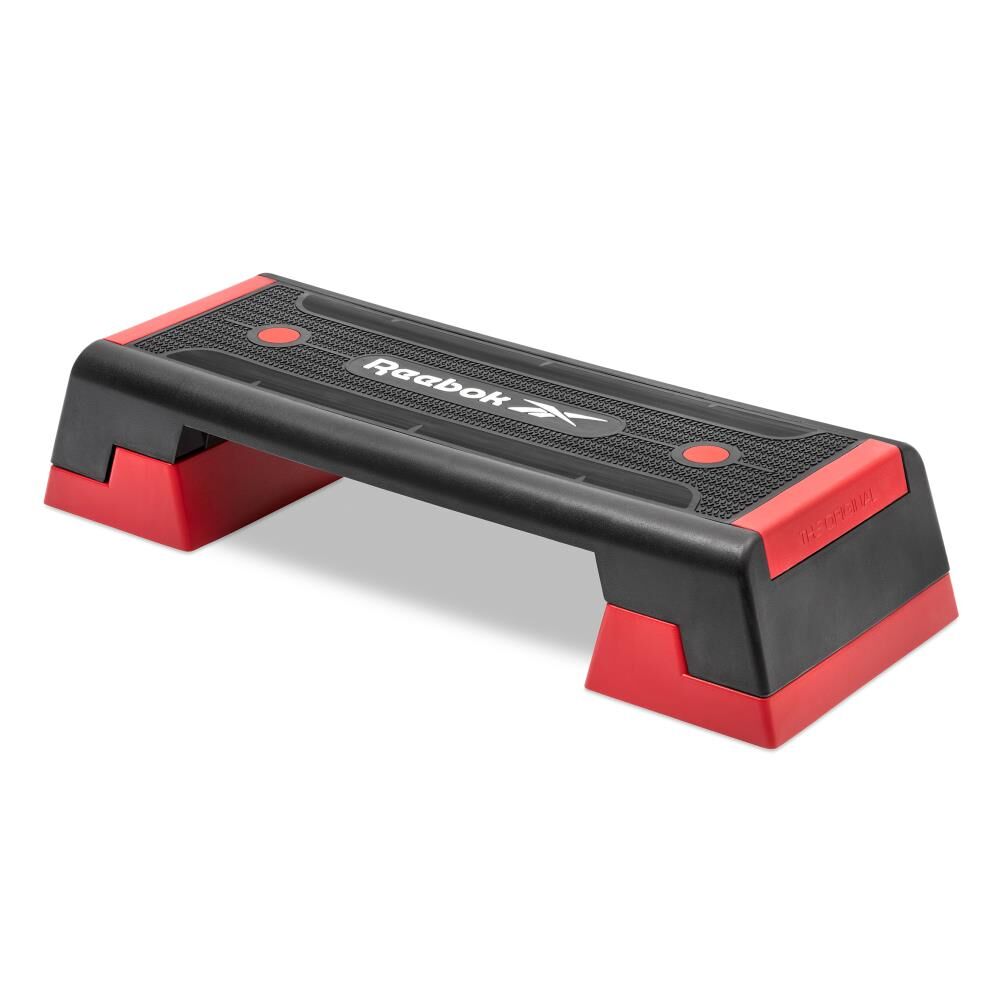 Reebok The Original Step - Aerobic Fitness HIIT Step Platform Workout Deck Black/Red