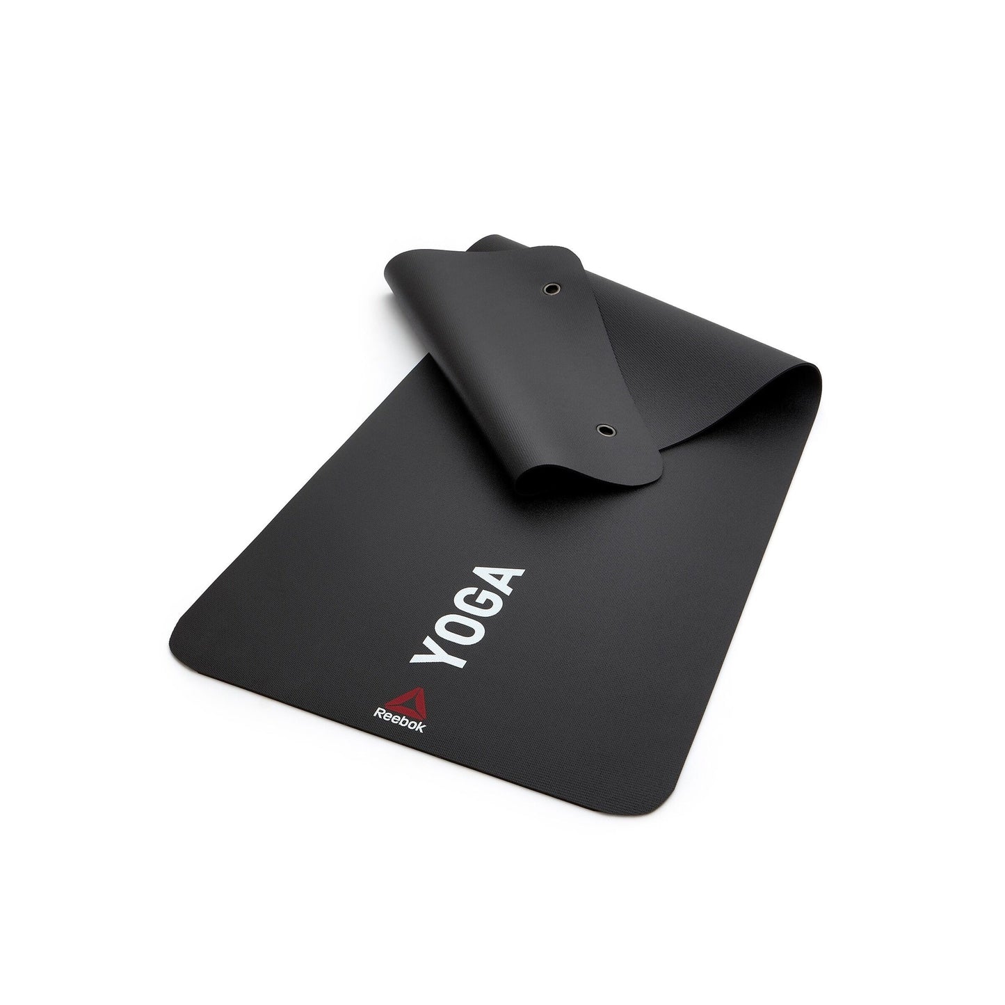 Reebok Yoga Mat Pilates Fitness Stretch Training 4mm (Black)