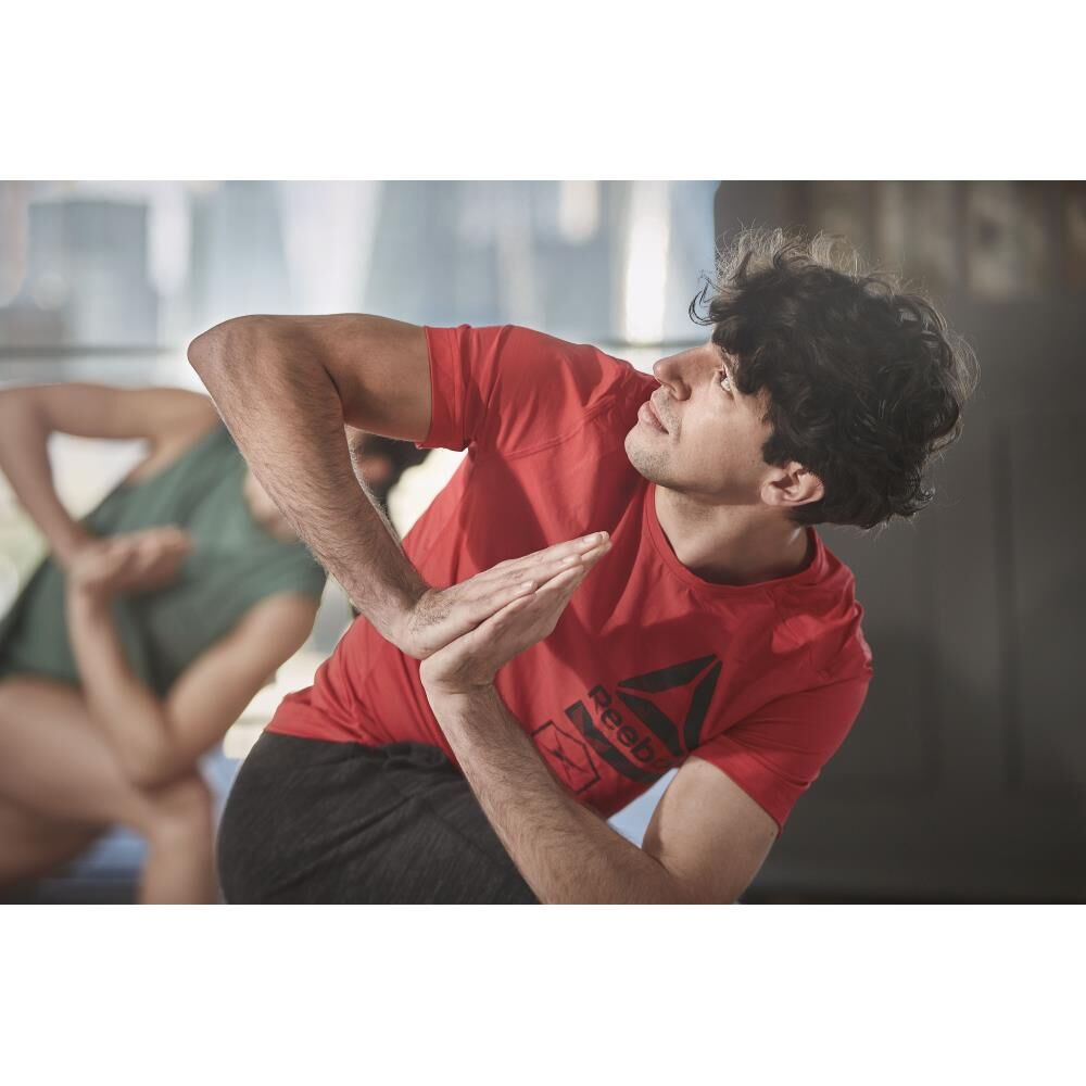 Reebok Yoga Mat Pilates Fitness Stretch Training 4mm (Green)