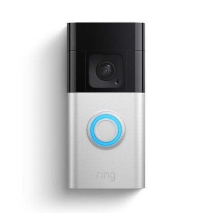 Ring Wireless Video Doorbell Plus HD 1536p with 2nd Gen Chime - Bundle B0BFJNDSJR Satin Nickel/White