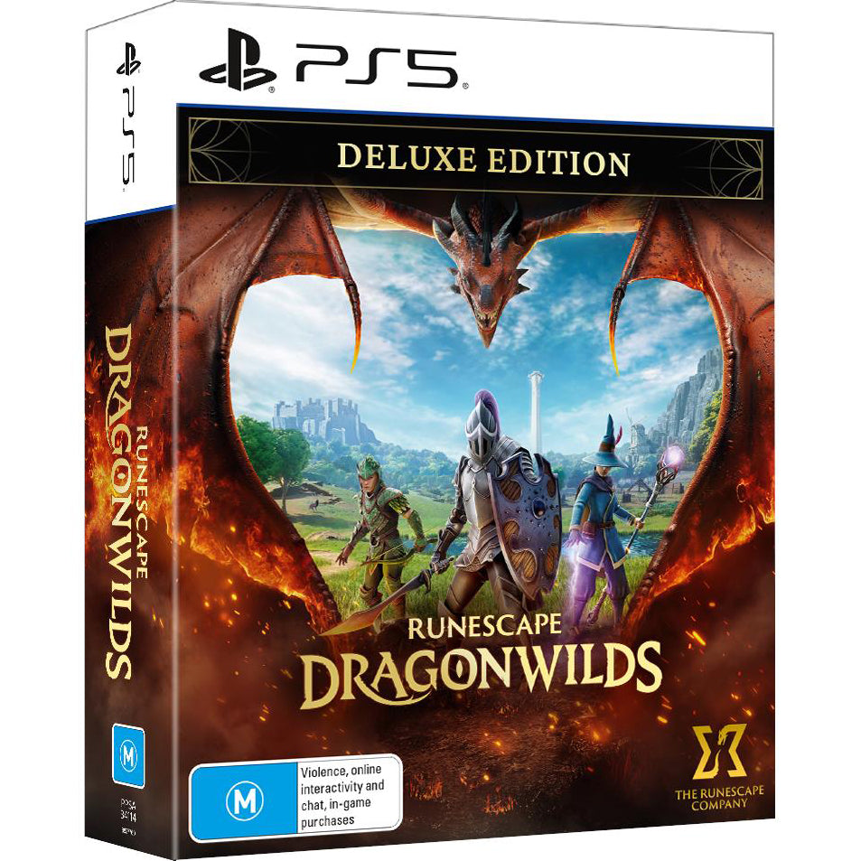RuneScape - Dragonwilds Deluxe Edition Sony Playstation 5 - PS5 Fantasy RPG