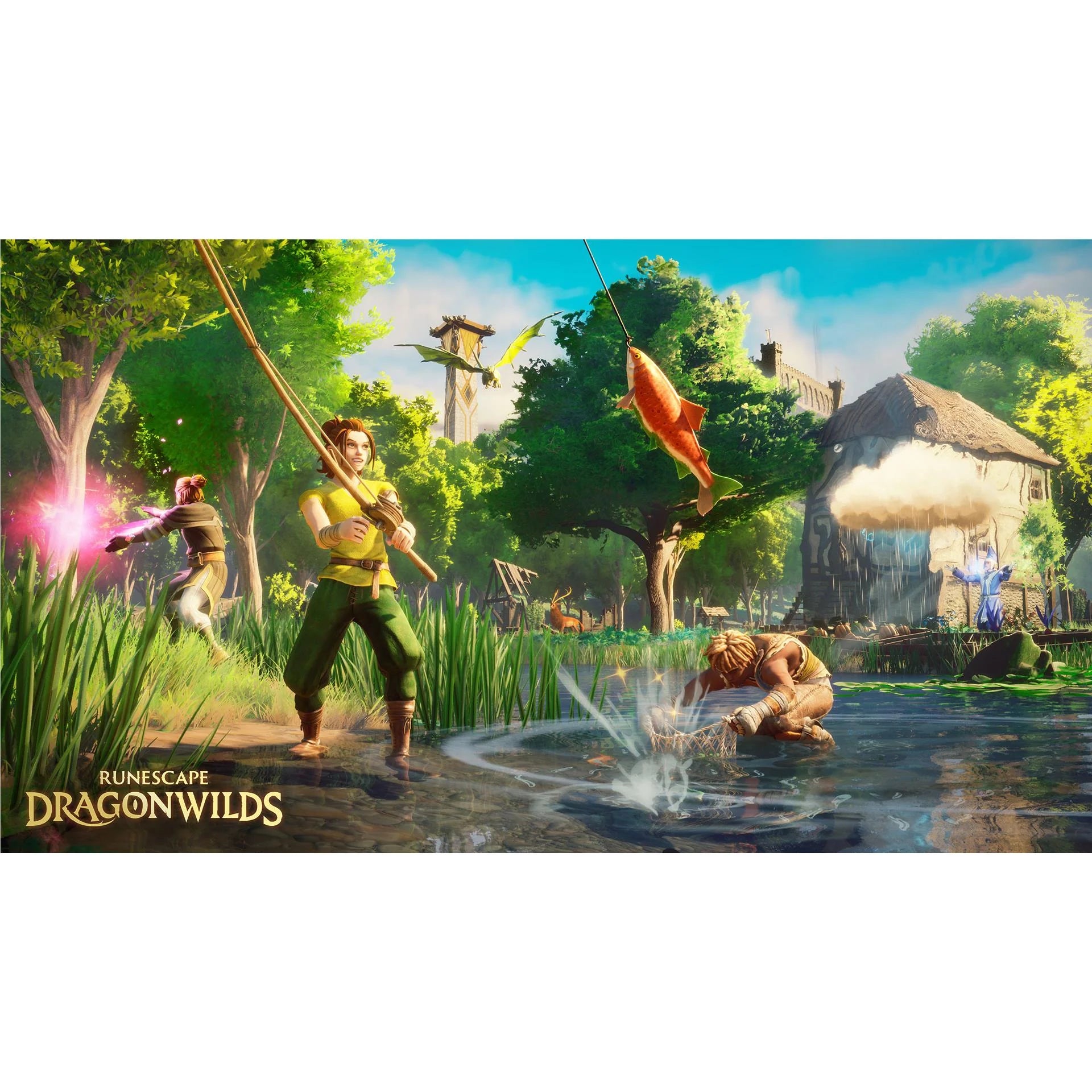 RuneScape - Dragonwilds Sony Playstation 5 - PS5 Open-World Survival Crafting & Fantasy RPG
