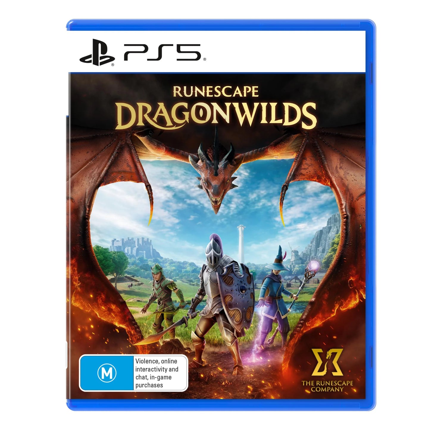 RuneScape - Dragonwilds Sony Playstation 5 - PS5 Open-World Survival Crafting & Fantasy RPG