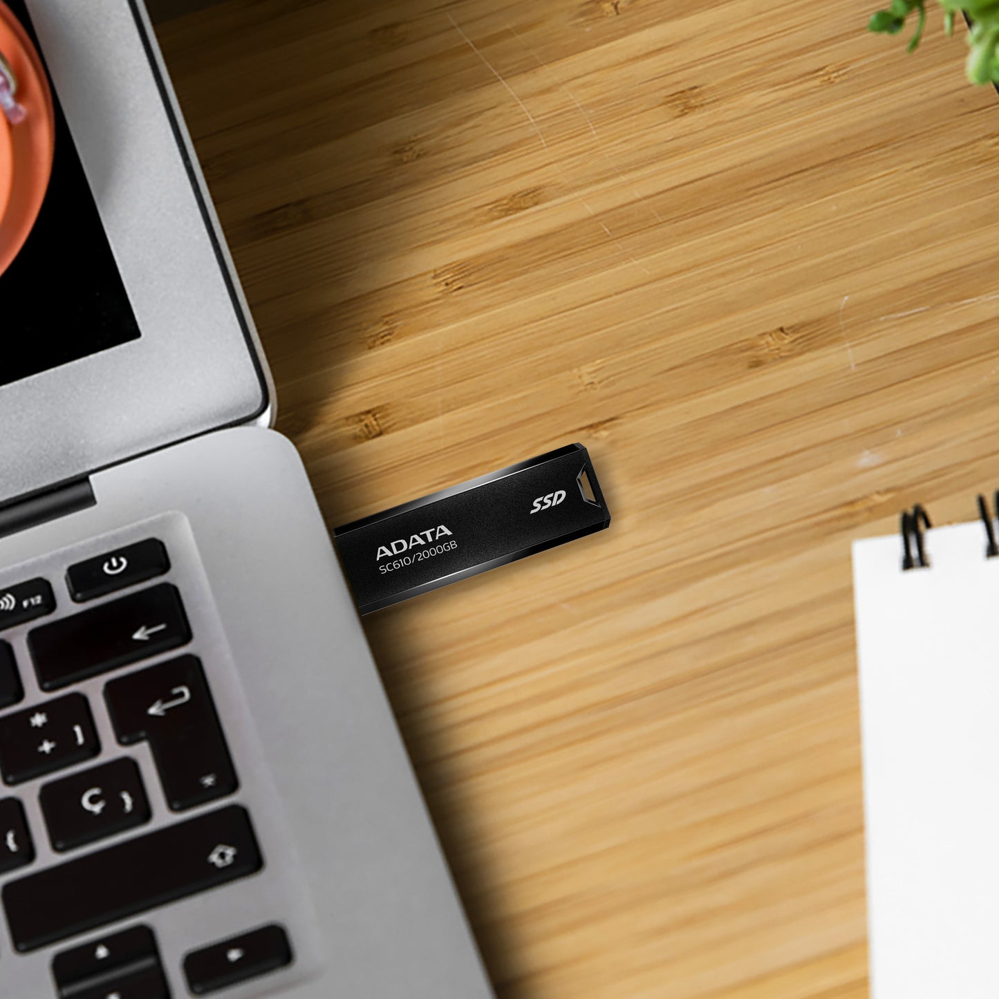 Adata SC610 Retractable USB3.2 Gen 2 | 500GB External SSD | Compatible with PS5 & Xbox Series X|S (5 Years Warranty)