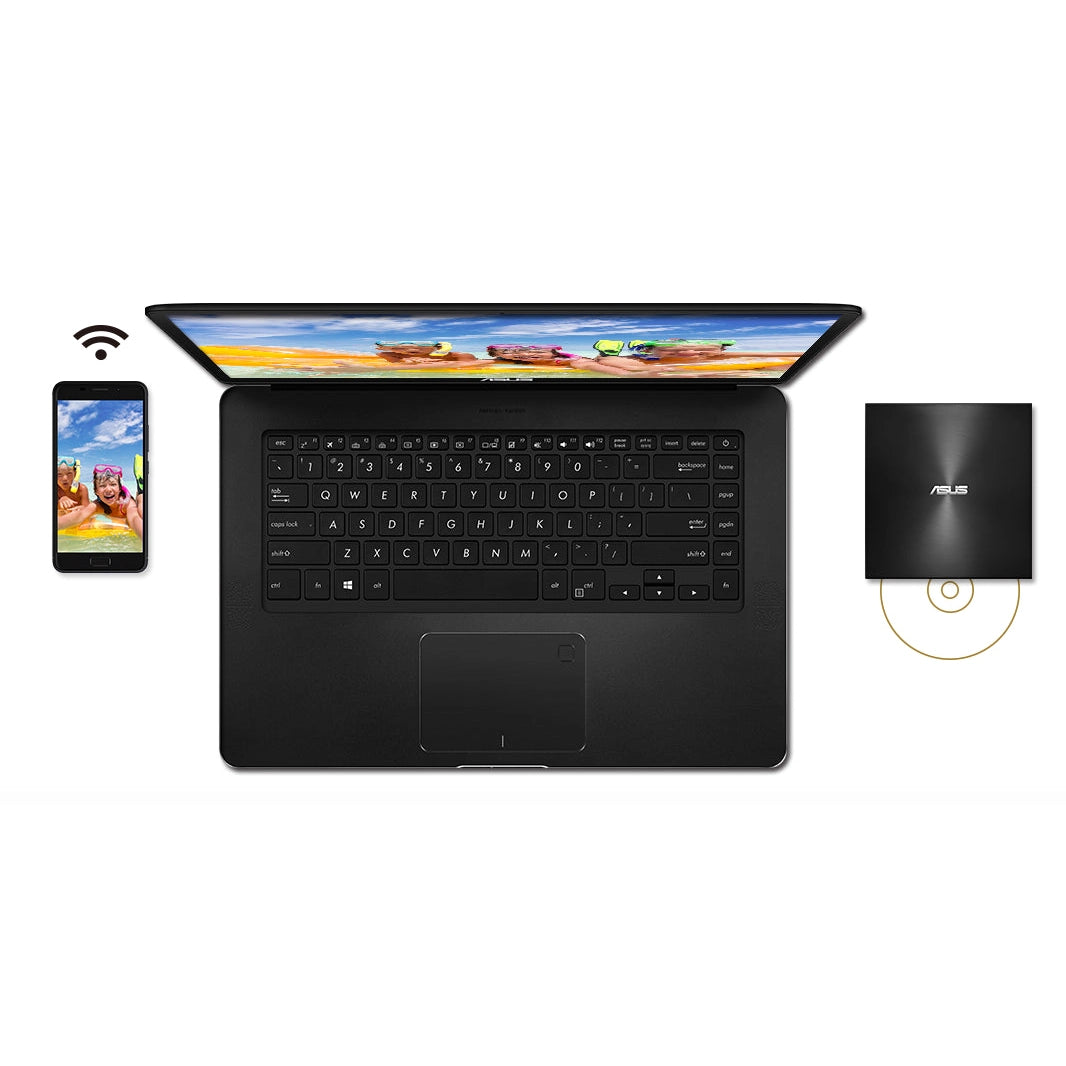 Asus ZenDrive U9M SDRW-08U9M-U 8x DVD-RW USB-C External DVD & CD Writer (Silver)
