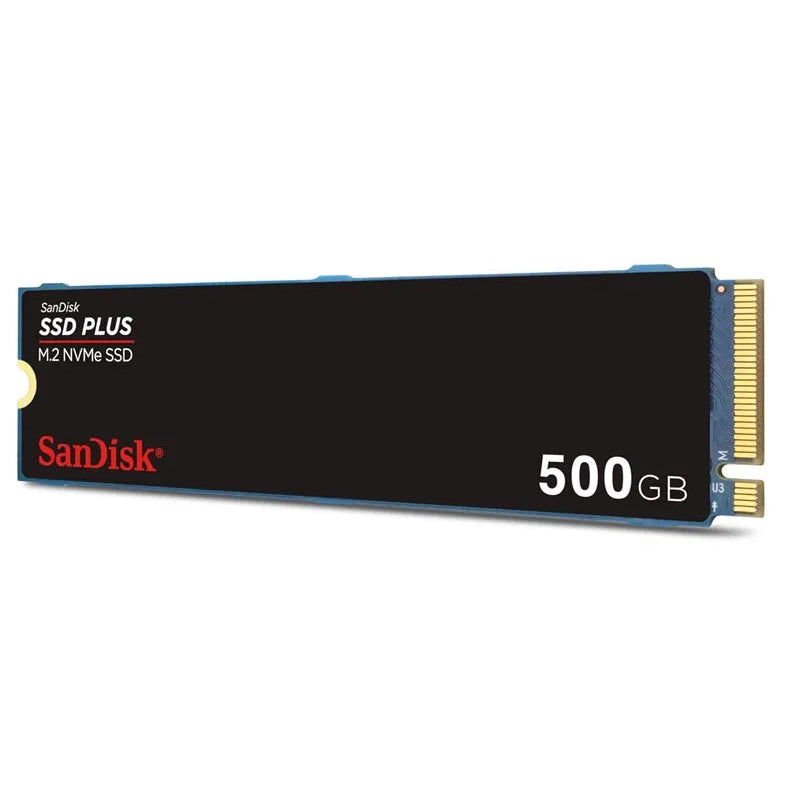 SanDisk Plus 500GB NVMe SSD SDSSDA3N-500G-G26 PCIE Gen 3 M.2 3 Years Warranty