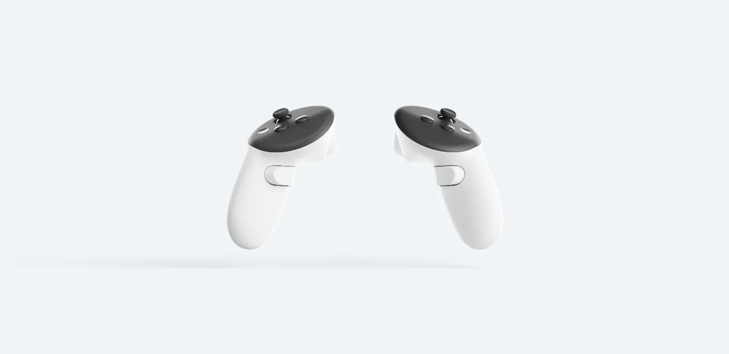 META Quest 3s Mixed Reality Headset | 128GB | Wi-Fi with 2x Quest Touch Plus Controllers