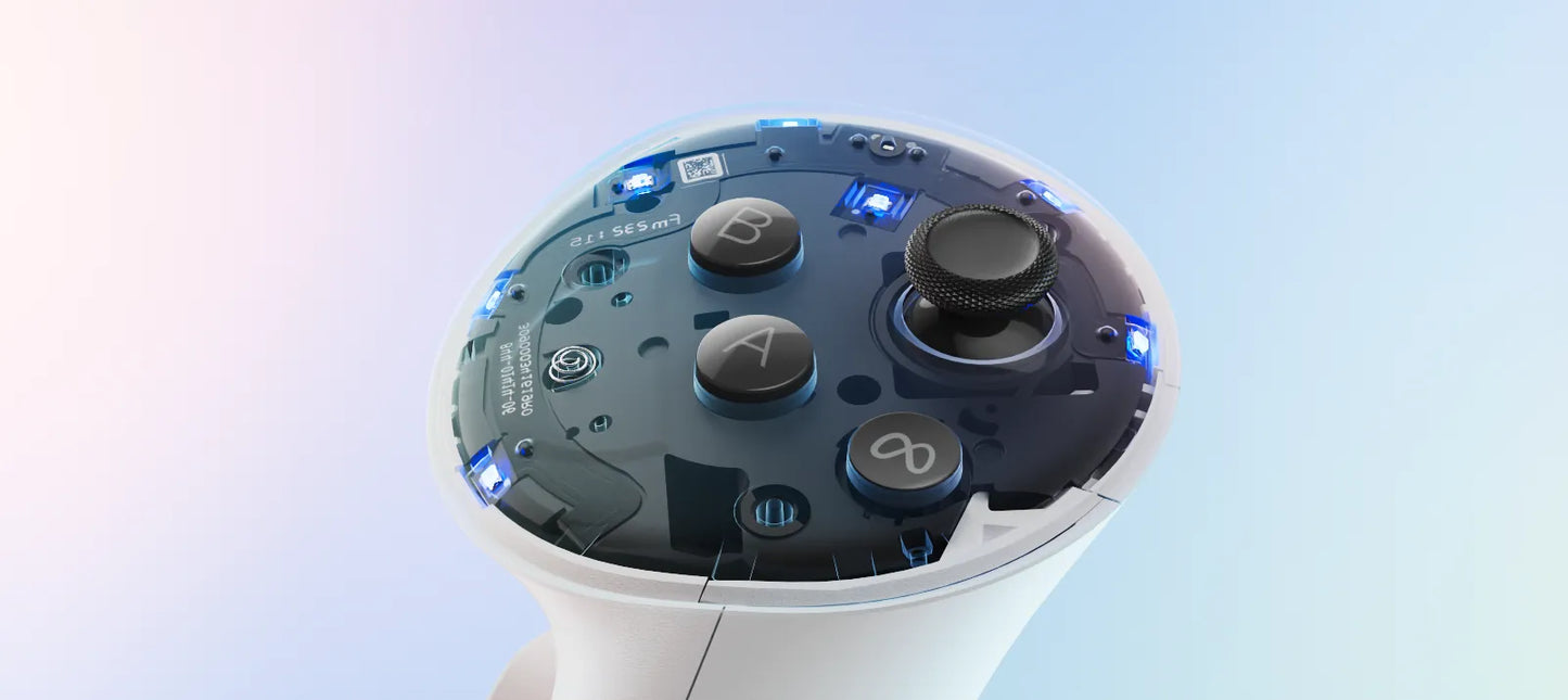 META Quest 3s Mixed Reality Headset | 128GB | Wi-Fi with 2x Quest Touch Plus Controllers