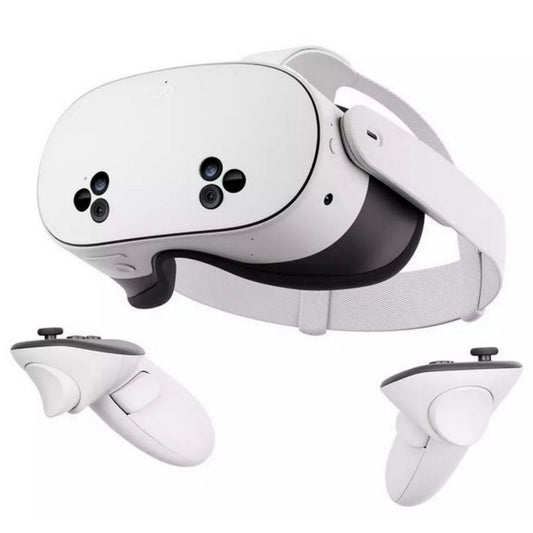 META Quest 3s Mixed Reality Headset | 128GB | Wi-Fi with 2x Quest Touch Plus Controllers