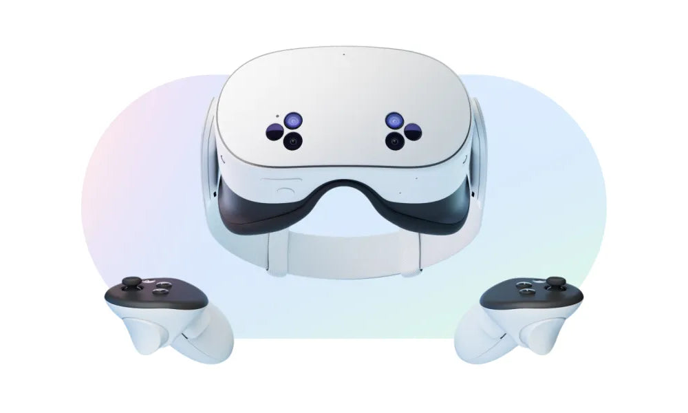 META Quest 3s Mixed Reality Headset | 128GB | Wi-Fi with 2x Quest Touch Plus Controllers