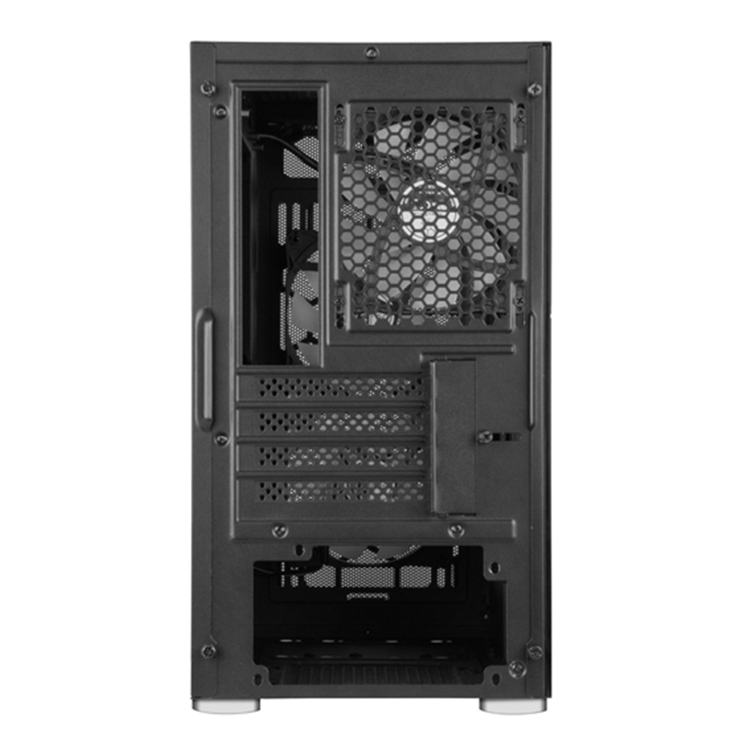 SilverStone Fara H1M PRO mATX Case - Glass Window + ARGB Fans