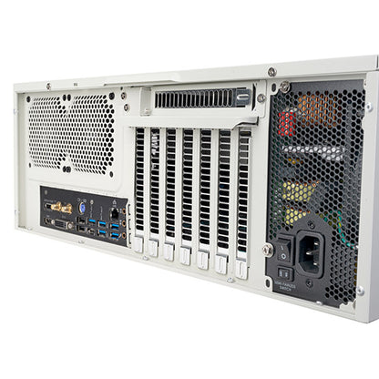 SilverStone FLP01W Retro-inspired HTPC ATX Case (White)