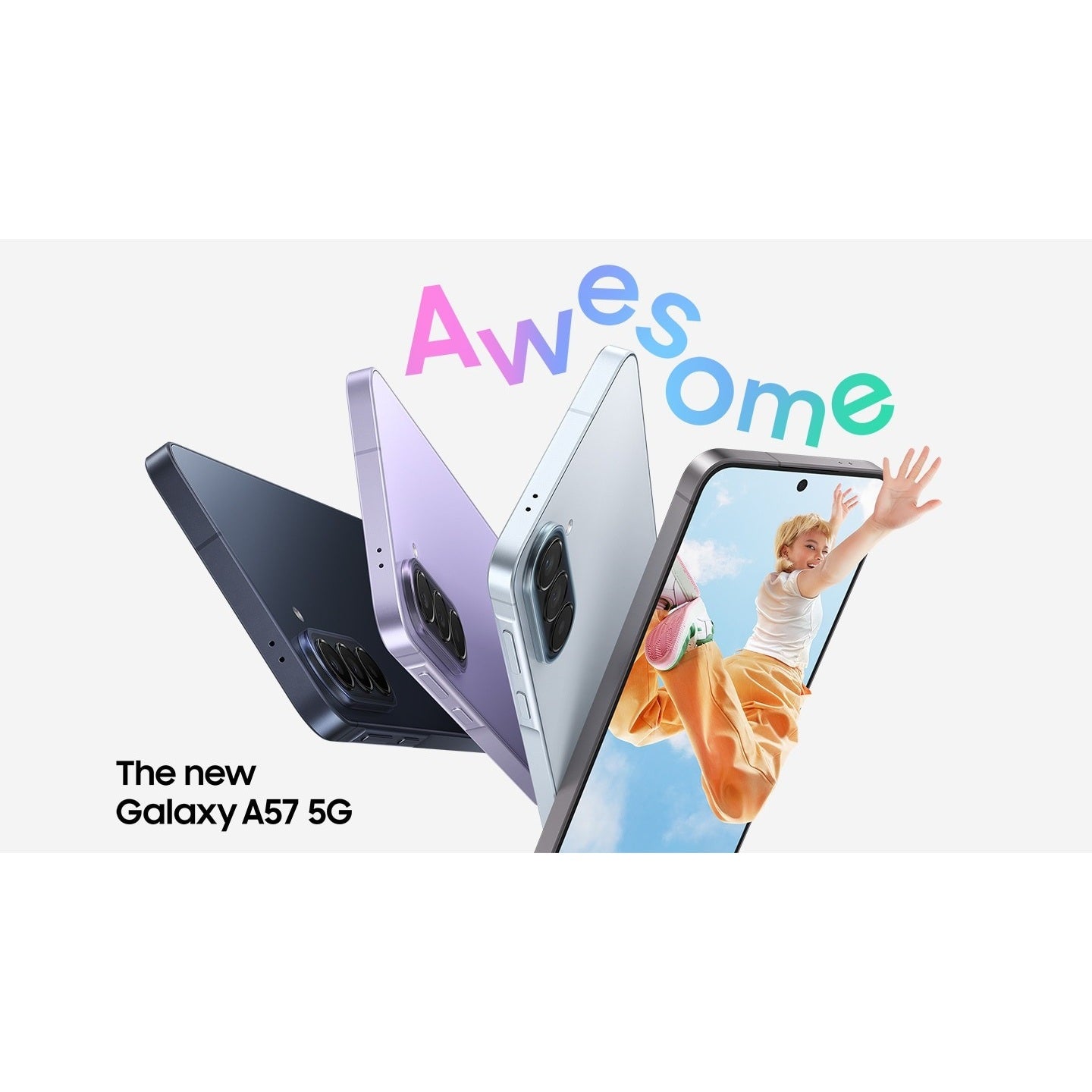Samsung Galaxy A57 EE | 256GB | 8GB RAM | 5G Dual SIM Smartphone Awesome Navy