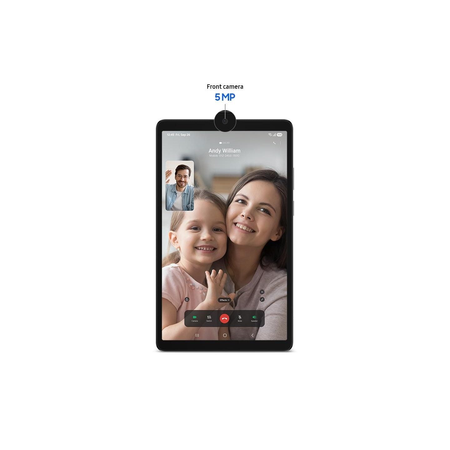Samsung Galaxy Tab A11 | 8.7" WXGA+ 1340 x 800 | 128GB | 8GB RAM | 4G + WiFi Tablet Grey