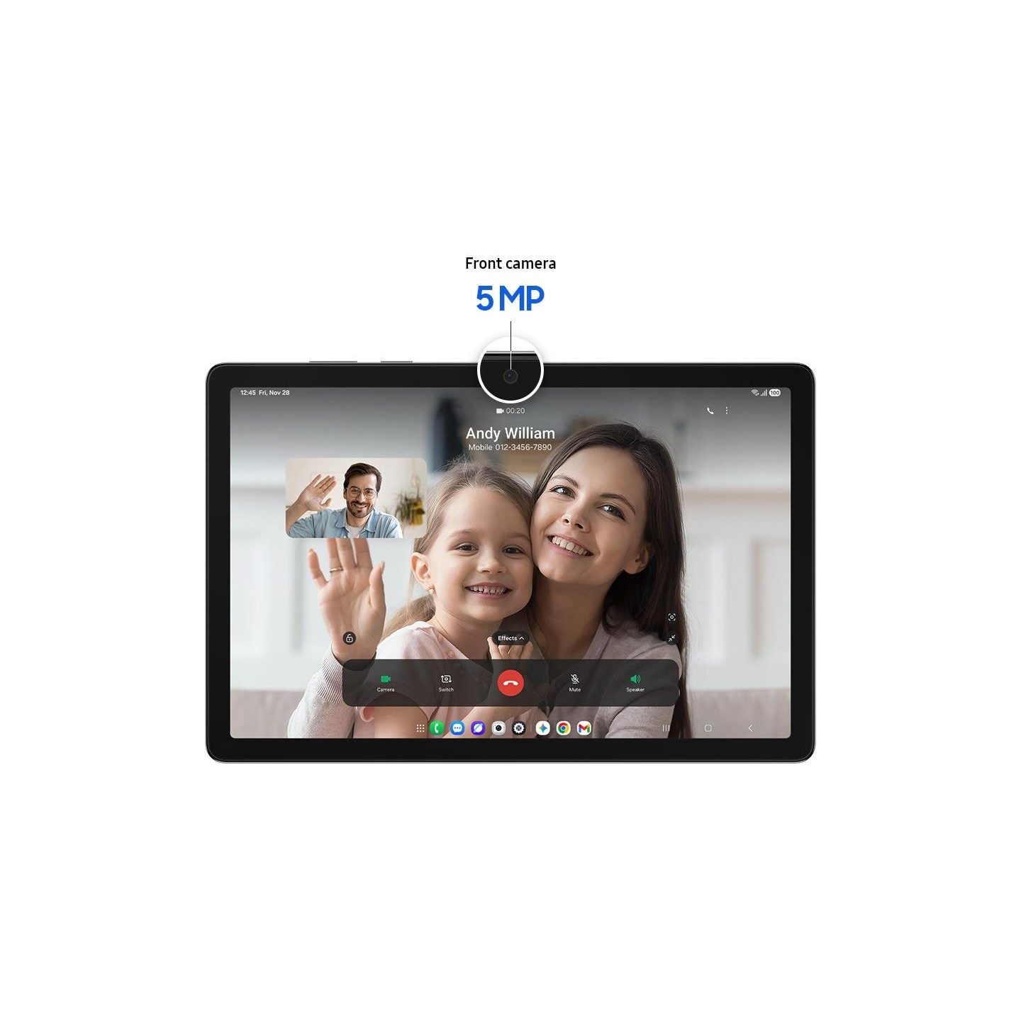 Samsung Galaxy Tab A11+ EE | 11" WUXGA 1920 x 1200 | 128GB | 6GB RAM | A11 Plus 5G + WiFi Tablet Grey