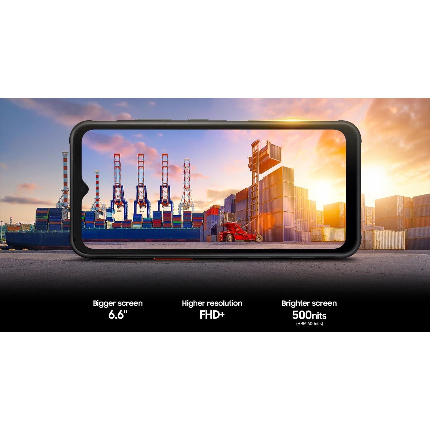 Samsung Galaxy Xcover7 EE | 128GB | 6GB RAM | 5G Rugged Dual SIM Smartphone Black