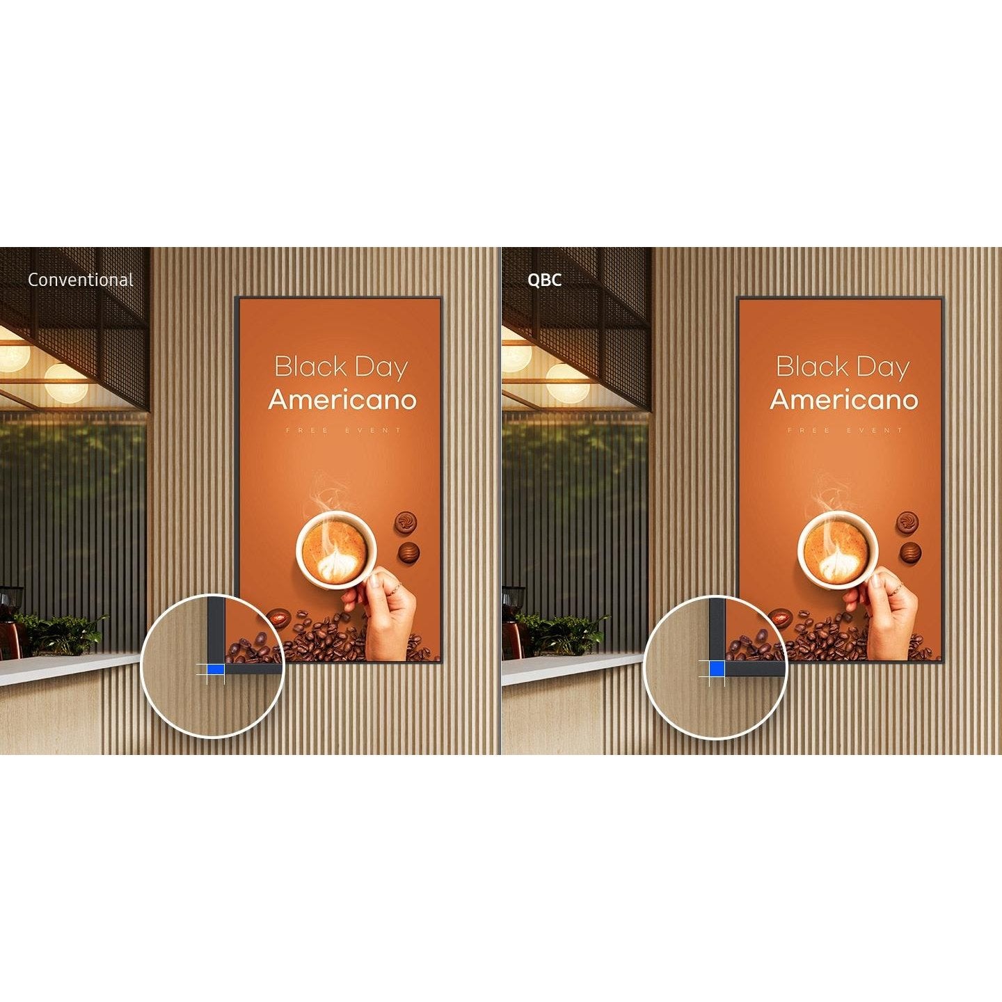 Samsung 55" Crystal UHD QBC QB55C | 4K 3840x2160 | Tizen OS | Digital Signage Display (LH55QBCEBGCXXY)