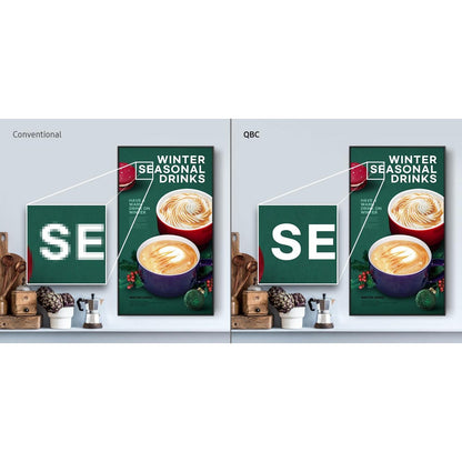 Samsung 55" Crystal UHD QBC QB55C | 4K 3840x2160 | Tizen OS | Digital Signage Display (LH55QBCEBGCXXY)