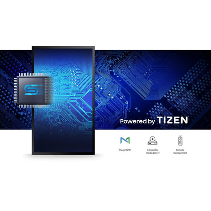 Samsung 55" Crystal UHD QBC QB55C | 4K 3840x2160 | Tizen OS | Digital Signage Display (LH55QBCEBGCXXY)