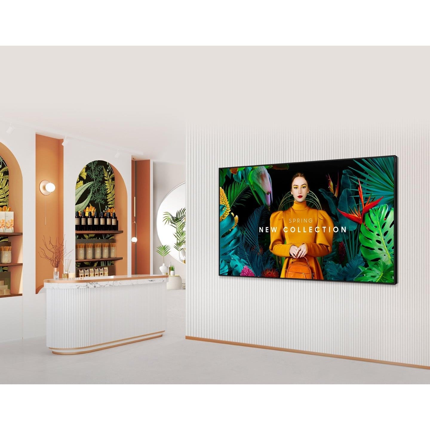 Samsung 55" Crystal UHD QBC QB55C | 4K 3840x2160 | Tizen OS | Digital Signage Display (LH55QBCEBGCXXY)